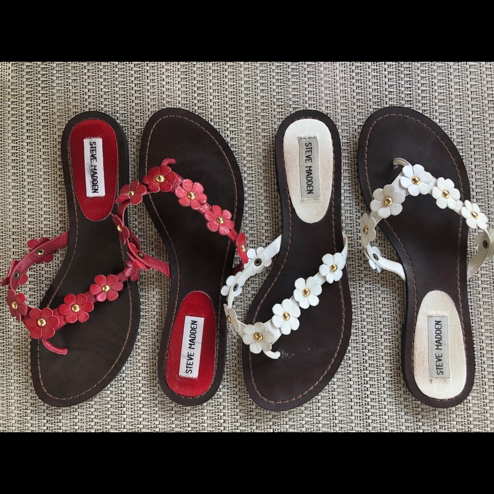 2 for $20!! Steve Madden Sandals 🌹